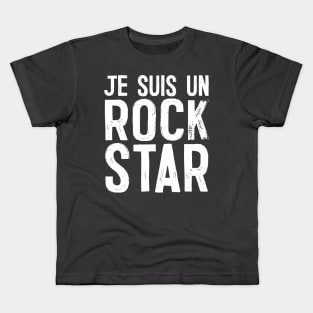 Je Suis Un Rock Star Kids T-Shirt